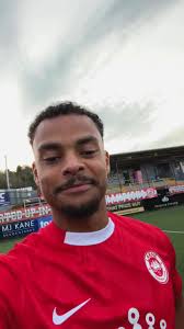 A first Larne goal for Sean Brown...