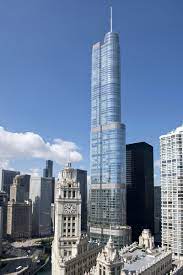 What's the name of the tallest building in chicago? Trump International Hotel And Tower Chicago Building Chicago Illinois United States Britannica