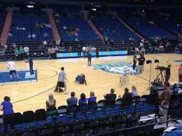 target center section 112 row g home of minnesota