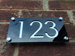 Maybe you would like to learn more about one of these? Modern House Numbers Aluminium Effect With Black Acrylic Contemporary Home Address Sign Plaque Door Number Buy Online In South Africa At Desertcart Co Za Productid 58064554