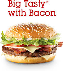 Big Tasty With Bacon Full Size Png Download Seekpng