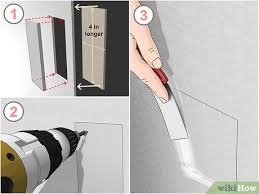 Use the right tools and procedure to repair drywall cracks on textured walls, and you can create a fix that nearly matches your wall's original appearance. How To Repair Textured Drywall With Pictures Wikihow