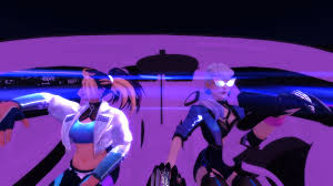 Akali and Eve on a car ride, made by me on MMD : r/KDA