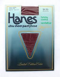 Hanes Ultra Sheer Pantyhose Berry Jubilee Size D Tummy Control Sandal Foot Luxury Fashion Retro Accent Hosiery Stockings New Old Stock