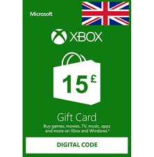 Xbox Live Gift Card 15 Gbp Key United Kingdom In 2020 Xbox Live Gift Card Xbox Gift Card Xbox Live