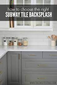 Elephant gray can be painted on walls for a cooling effect, or painted on kitchen cabinets and paired with marble or dark wooden countertops. Installing A Subway Tile Backsplash In Our Kitchen Kitchen Design Painted Kitchen Cabinets Colors Kitchen Cabinet Colors