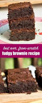 If You Re Looking For The Best Homemade Brownie Recipe Look No Further These Fudgy Brownie Brownies Recipe Homemade Brownies Recipe Easy Fudgy Brownie Recipe