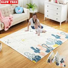 Encourage your little one's physical and cognitive development from the outset with our amazing range of baby playmats and gyms. Slow Tree Baby Playmat Carpet Double Side Play Mat Floor Mat Playmats Xpe Crawling Mats Cartoon Pattern Folding Play Mat Baby Game Center Shopee Singapore
