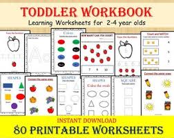 Once your child enters first and second grade, you can reinforce basic measurement skills with these free worksheets. Preschool Worksheets Etsy