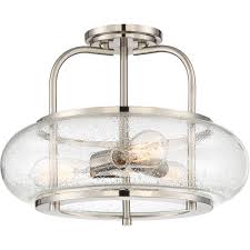 767, blue glass shades by bicycle glass co (1) $519. Quoizel Trg1716bn Trilogy Modern Brushed Nickel Fluorescent Flush Ceiling Light Fixture Quo Trg1716bn