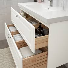 Be sure to follow all ikea directions and local install codes. Godmorgon Odensvik Bathroom Vanity Kasjon White Hamnskar Faucet 103x49x64 Cm Ikea Canada Ikea