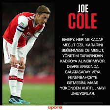 But he does not consider his future to be in north london and cannot see himself playing for the gunners again. Arsenal De Buyuk Iddia Mesut Ozil Galatasaray Ya Da Fenerbahce Ye