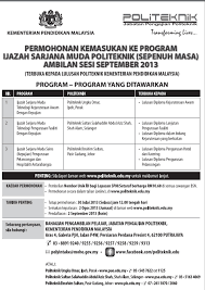 Terkait berkas yang dikirim dapat di lihat di instagram resmi poltera @poltera_jaya, atau. Eduhelpmy Malaysia Scholarship Directory