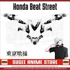 Jual decal sticker motor yamaha x ride 125 full body sikspak 1 berkualitas. Jual Sticker Anime Decal Motor Honda Beat Street Kaneki Tokyo Ghoul Di Lapak Sugee Anime Store Bukalapak