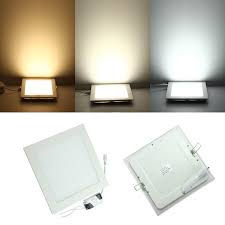 18w Square Dimmable Ultra Thin Ceiling Energy Saving Led Panel Light Sale Banggood Com