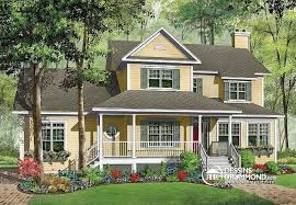 Plan De Maison No W3826 De Dessinsdrummond Com Plan Maison Maison Unifamiliale Plans D Etage Cottage