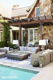 83 Stunning Stylish Outdoor Living Room Ideas To Expand Your Living Space Page 58 Of 85 Outdoor Lounge Area Outdoor Living Rooms Outdoor Living