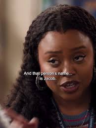 Jacob from Abbott Elementary Black History Month Ava