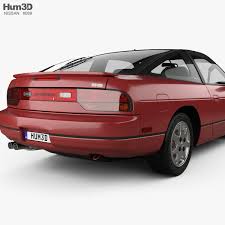 3d Model Of Nissan 240sx 1989 In 2020 Nissan 240sx Nissan 3d Model