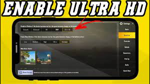 Enable Pubg Ultra Hd Graphics In Any Android Phone Pubg Ultra Hd Mobile 2020 Youtube