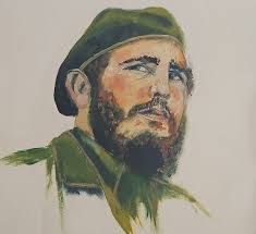 PINTURA │ Fidel en el pincel de Kris González