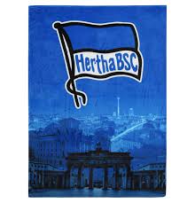 Download hertha bsc wallpapers 4 fans app directly without a google account, no registration, no hertha bsc wallpapers app is for fans of this soccer team. Hertha Bsc Berlin Decke Fleece Print Hertha Bsc Hertha Bundesliga