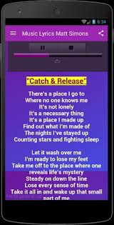 Oh, i never cared much for being the new kid on the block / but we never stayed put in just one place for all that long anyway / oh, i never got used to all the different. Music Lyrics Matt Simons For Android Apk Download