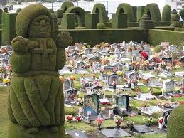 Tulcan Ecuador Cemetery Topiary Topiary Garden Cemetery