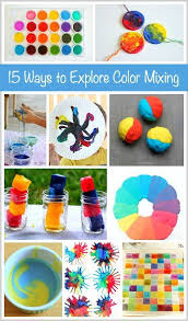 Hands on kids activities for hands on moms. Art For Kids 15 Ways To Explore Color Theory Hands On Color Mixing Activities For Children Including Play Color Activities Kids Art Projects Preschool Colors