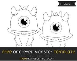 Click on the image below to open the monster doodle coloring page in a larger size. Pin On Shapes And Templates Printables