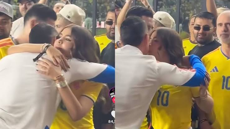 Así reaccionó Luisa Duque ante la derrota de James Rodríguez y la Selección  – Publimetro Colombia