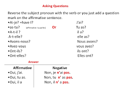 Google Image Result For Https Image Slidesharecdn Com Frenchverbavoirinthepresenttense 100707174529 Phpapp01 9 This Or That Questions Sentences Question Mark