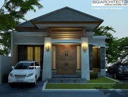 Desain rumah bali modern 1. Desain Rumah Type 54 60 Model Rumah 1 Lantai Bali Modern