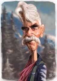 Sam Elliott Beach Towel