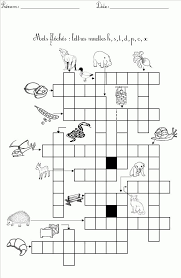 Grilles de mots croisés fléchés sudoku gratuites à remplir en ligne ou à imprimer. Animaux En Cases Mots Fleches A Imprimer Mots Croises Enfants Mots Fleches Enfants