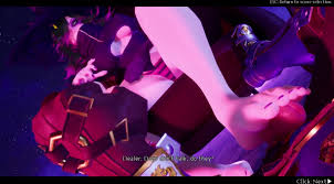 Under The Witch - Footjob Femdom 3D Porn Game