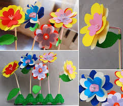 поделки ко дню матери в начальной школе из бумаги 8 Bumazhnyj Cvetok Podelki Na Den Materi Vesennie Podelki