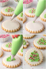 Best pictures of christmas cookies decorated from 1 sugar cookie dough 5 ways to decorate sallys baking.source image: Christmas Shortbread Cookies The Cafe Sucre Farine