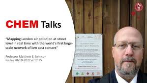 Mapping London air pollution at street level in real-time"