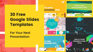After effects slideshow template is a handy tool to get you started in the creation of product and sales promotion, corporate, conference and ceremony videos. 30 Free Google Slides Templates For Your Next Presentation