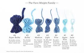 Yarn Weight Chart Sheep And Stitch