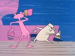 Colours should stay where they belong- outside the lines., Video: “The Pink  Phink” (1964), winner of the Best Animated short film at the 37th  Academy-award., pero, ilovepero, coming soon.
