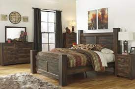 Maybe you would like to learn more about one of these? Quinden Rustic Poster Bedroom Set In Dark Brown