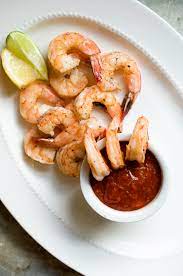 My marine skunk cleaner shrimp have become to acclimated to their feedings, that they come out to hurry me along. Roasted Shrimp Cocktail With Sriracha Lime Dipping Sauce 5 Easy Appetizers For Thanksgiving Cups Spoonfuls