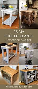 15 gorgeous diy kitchen islands for