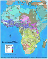 Jaw Droppingly Detailed Linguistic Map Of Africa Language Map Africa Map Map