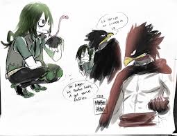 My Hero Academia Bird Guy Villain Hello Sketches Of Villain Class 1 A I M Still Making Hero My Hero Villain Deku