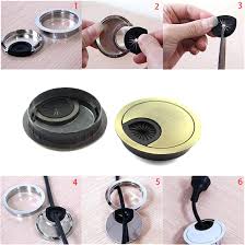 Check spelling or type a new query. Hj Garden 2pcs 2 3 8 Inch Metal Desk Grommets For Managing And Hiding Wire Cord Cable Hole Cover Office Pc Desk Cable Cord Organizer Zinc Alloy Cover Bronze 60mm Snap Grommets Digidhara Industrial