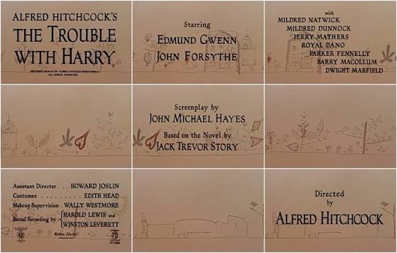 The Trouble With Harry (1955) — Art of the Title