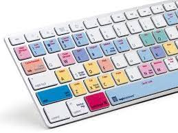 Man braucht auch nicht besonders viel platz zum arbeiten. Logickeyboard Apple Tastatur Mit Aufgedruckten Tastaturkurzeln Mac Life